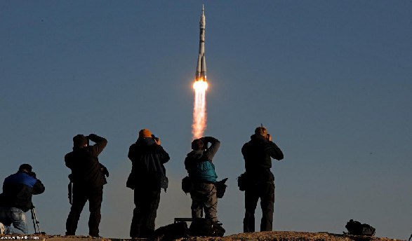مركبة الفضاء الروسية تنطلق بنجاح بإتجاه المحطة الفضائية الدولية